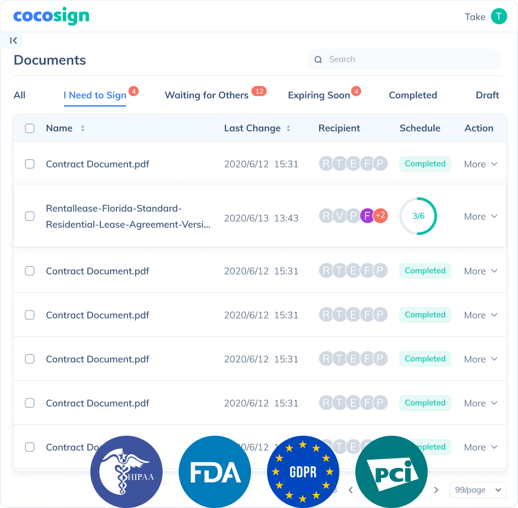 Fully meet regulatory compliance & standards