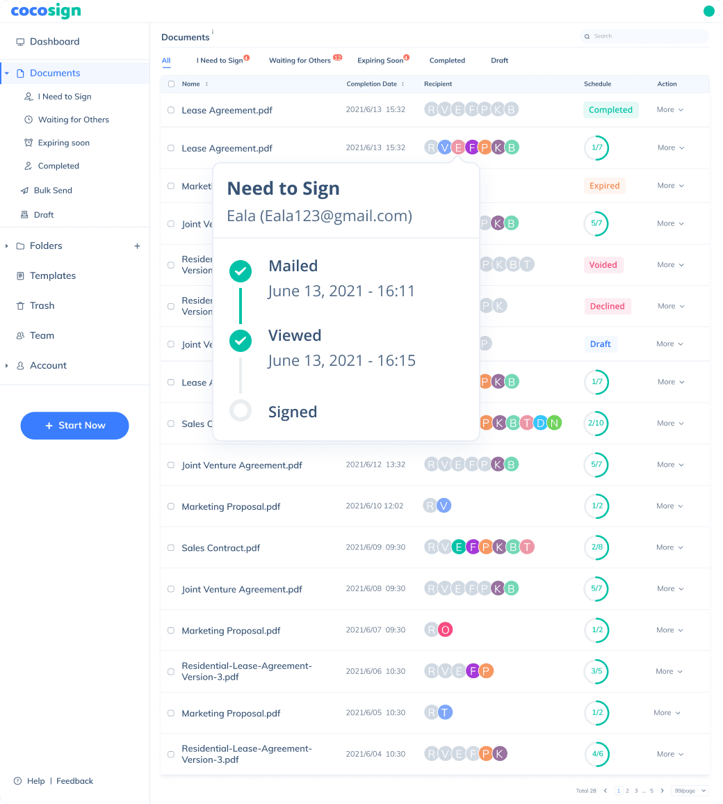 Get updates & real-time tracking