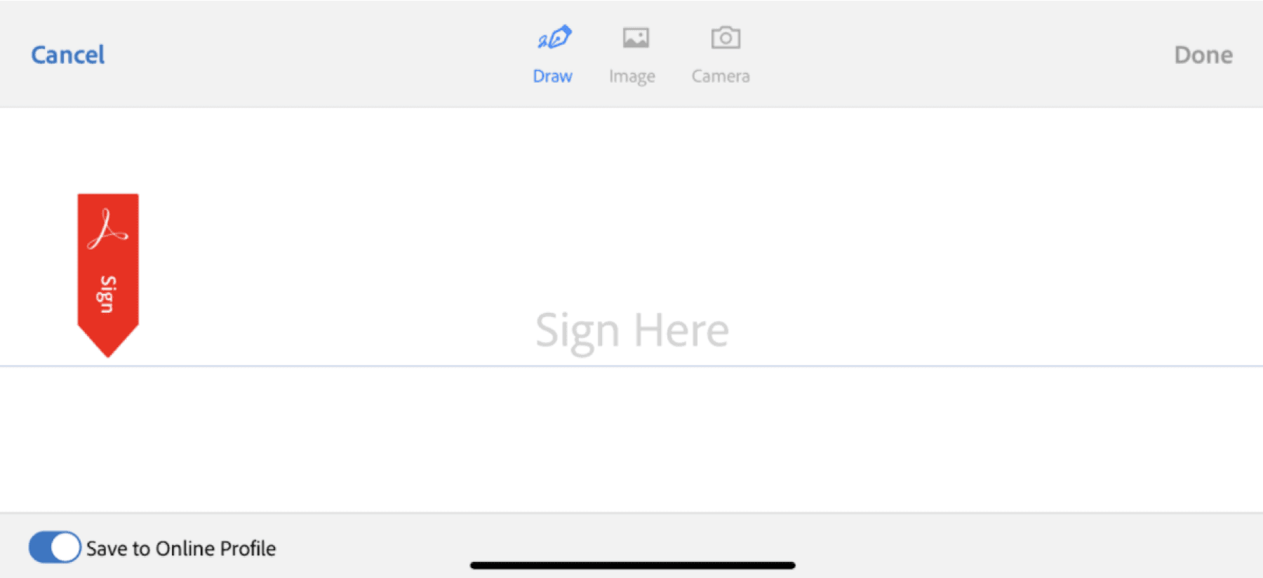 drawing with your finger