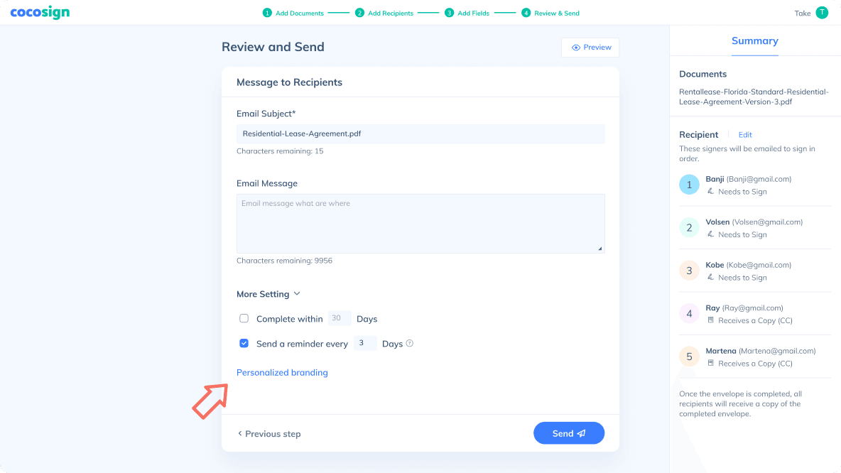 Strong signer authentication