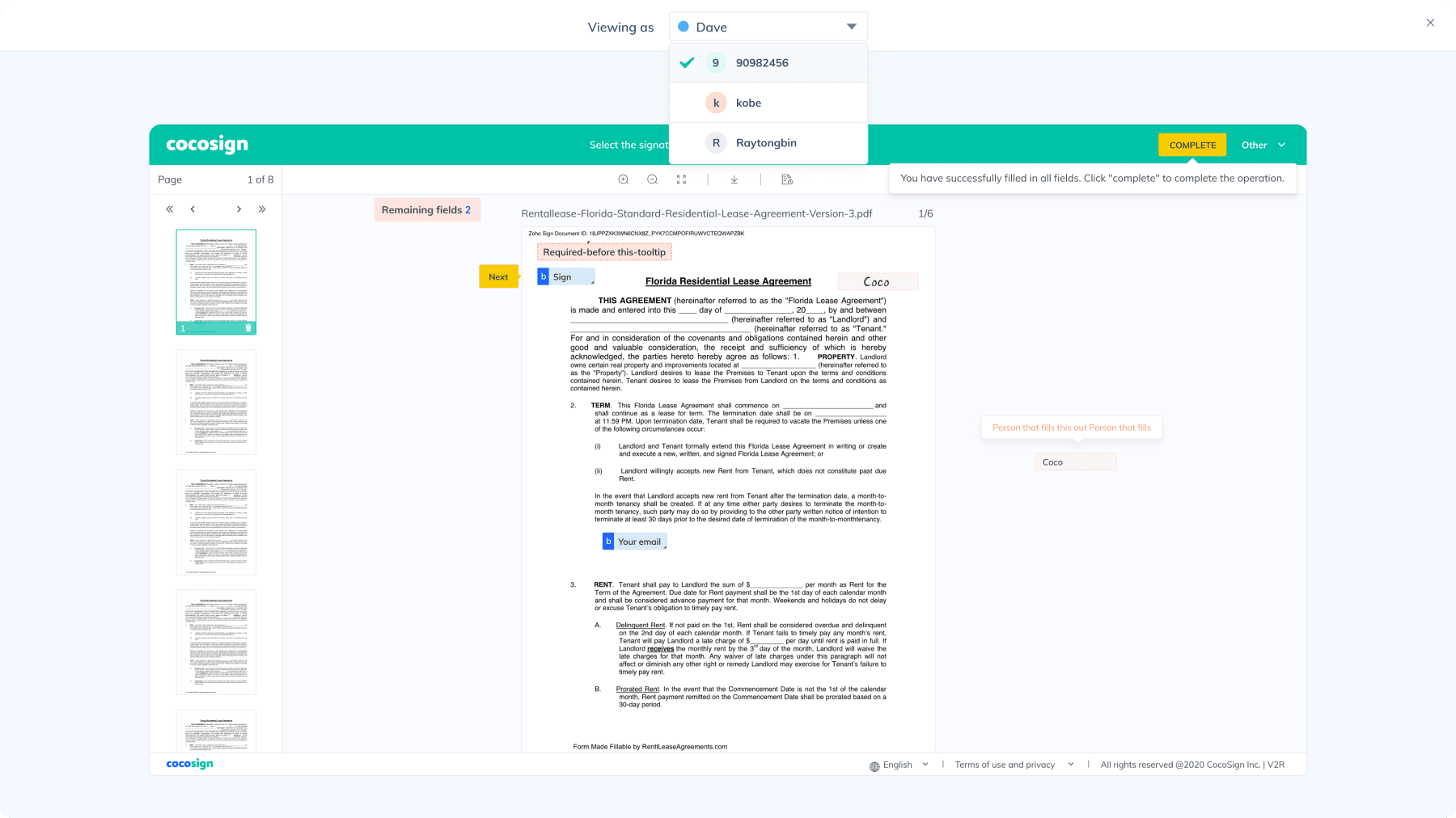 preview the document
