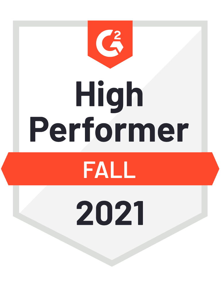 2021 Fall High Performer
