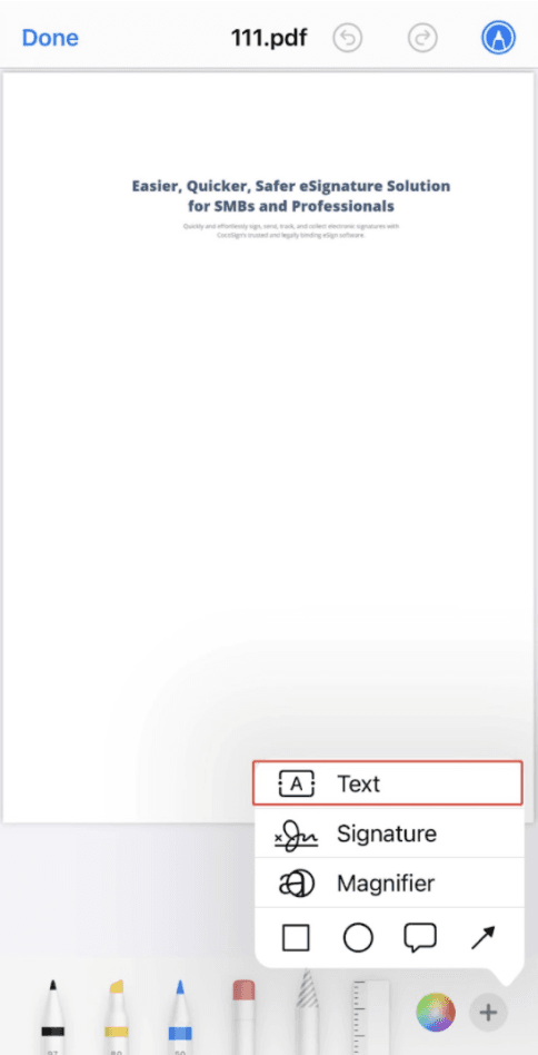 click Done and then choose Reply All